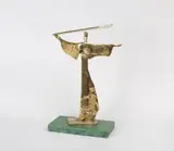 Ohne Titel by Ugo Carà, bronze, sold Sep 2024