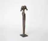 Hüllenstatuette by Lothar Fischer, 1973, bronze, sold Sep 2024