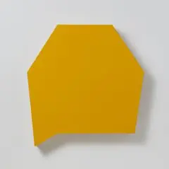 Siebeneck (Heptagon) by Imi Knoebel, acrylic, sold Sep 2024