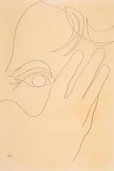 Ohne Titel 1990 by Andreu Alfaro, pencil, sold Sep 2024