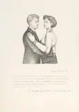 Ohne Titel by Anna Blume, 1979, pencil, sold Sep 2024
