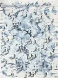 Landbesuch 7 by Thomas Hartmann, 2006, oil, offered Sep 2024