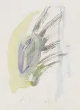 Ohne Titel by Gerhard Hoehme, 1988, watercolor, offered Sep 2024