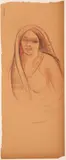 Frauenporträt by Georges Kars, pencil, offered Sep 2024