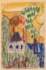 Ohne Titel by Ida Kerkovius, pencil, offered Sep 2024