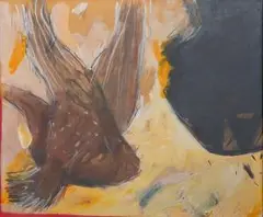 Ohne Titel by Max Neumann, 1979, mixed media, sold Sep 2024