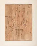 Les requins by Max Ernst, 1967, watercolor, offered Mar 2025