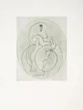 A l'intérieur de la vue: L'oeuf by Max Ernst, 1972, watercolor, offered Mar 2025