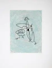 Ohne Titel by Max Ernst, 1971, collage, sold Mar 2025