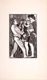 Familie des Bildhauers Spilker by Conrad Felixmüller, 1972, woodcut, offered Mar 2025