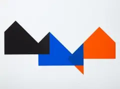 Untitled by Heijo Hangen, screenprint, sold Mar 2025