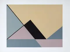 Ohne Titel by André Heurtaux, 1978, screenprint, offered Mar 2025