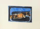 Liegende Kuh by Ewald Mataré, watercolor, sold Mar 2025