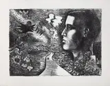 Deutsche Szene by Wolfgang Mattheuer, 1967, lithograph, sold Mar 2025