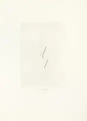 Untitled by Dieter Roth, 1975, etching, offered Mar 2025