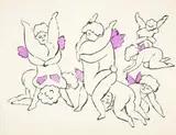 Aus: In the bottom of my garden by Andy Warhol, watercolor, offered Mar 2025