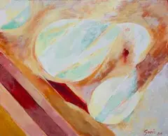 Ohne Titel by Otto Greis, 1988, oil on canvas, sold Mar 2025