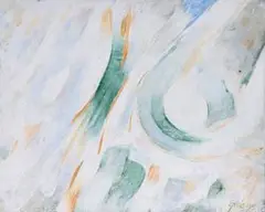 Sylphiden-Serie 7 by Otto Greis, 1995, oil on panel, sold Mar 2025