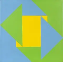 Bildnr by Heijo Hangen, 6808, acrylic, offered Mar 2025