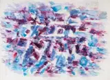 Komposition by Jean René Bazaine, 1967, gouache, sold Mar 2025