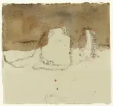 Ohne Titel by Karl Heinz Bohrmann, 1997, watercolor, offered Mar 2025