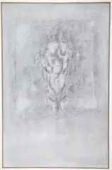 Weiblicher Torso by Johannes Gecelli, 1964, watercolor, offered Mar 2025