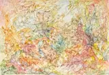 Merlins Zauber 1985 by Bernard Schultze, watercolor, sold Mar 2025