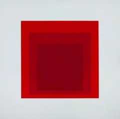 GB 2 by Josef Albers, 1969, screenprint, sold Sep 2025