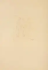 Drei stehende weibliche Akte by Moissey Kogan, etching, sold Sep 2025