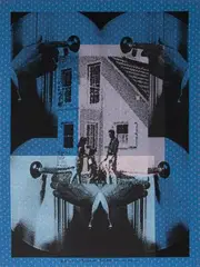 Sauberes Auto - Gute Laune by Sigmar Polke, 2002, screenprint, sold Sep 2025