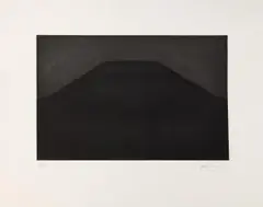 Aus: Deep Sky by James Turrell, 1984, aquatint, sold Sep 2025