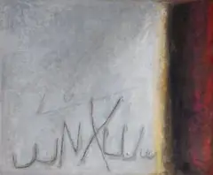 Ohne Titel by Peter Herkenrath, oil on canvas, offered Sep 2025