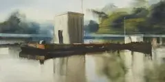 Ohne Titel by Matthias Meyer, 1998, oil on canvas, sold Sep 2025