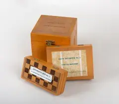 Optimistic-Box No.1 - 3 by Robert Filliou, 1968, photograph, sold Sep 2025