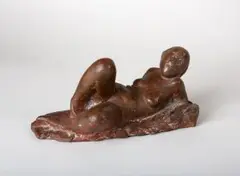 Liegende Bacchantin by Waldemar Otto, 1992, bronze, offered Sep 2025