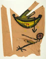 Tiefe by Felix Droese, 1981, oil, sold Sep 2025