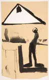Klingendes, weggefallenes by Felix Droese, 1987, ink, sold Sep 2025