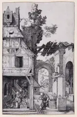 Die Geburt Christi (Weihnachten) by Albrecht Durer, 1504, engraving, sold Mar 2026