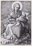Die Jungfrau mit dem Wickelkind by Albrecht Durer, 1520, engraving, sold Mar 2026