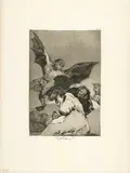Soplones (Bl by Francisco Goya y Lucientes, etching, sold Mar 2026