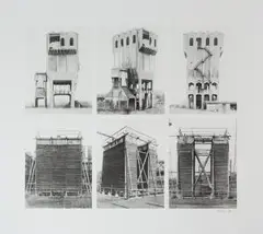 Untitled by Bernd und Hilla Becher, 1971, charcoal, sold Mar 2026