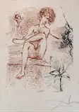 Narziss (aus: Mythologie) by Salvador Dalí, drypoint, sold Mar 2026