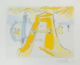 A.D by Salvador Dalí, 1971, drypoint, sold Mar 2026