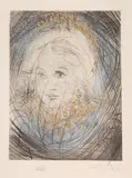 Portrait de Marguerite by Salvador Dalí, 1968, watercolor, sold Mar 2026