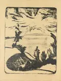Blick aufs Meer by Erich Heckel, 1922, lithograph, sold Mar 2026