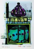 10002 nights Homo Humus by Friedensreich Hundertwasser, 1984, lithograph, sold Mar 2026