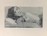 Roswitha 1974 / Selbstbildnis 1976 by Horst Janssen, etching, offered Mar 2026