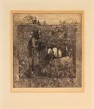 Dornröschen by Heinrich Vogeler, 1897, etching, sold Mar 2026