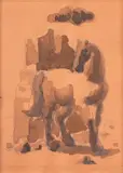 Ohne Titel by Hermann Albert, 1990, watercolor, sold Mar 2026