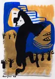 Ohne Titel by Ina Barfuss, mixed media, offered Mar 2026